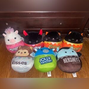 Squishmallows Assorted Candy-Themed Plush Set